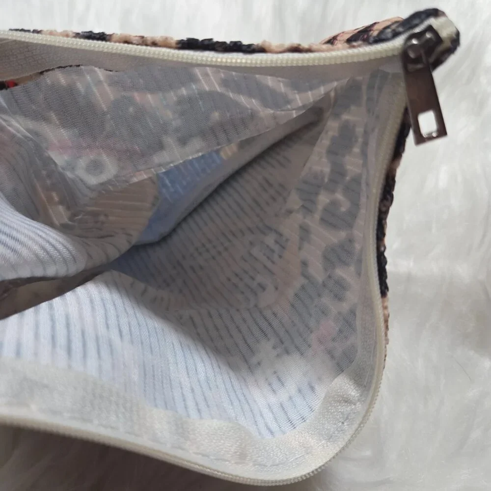Leopard Print/Tiger Zipper Pouch